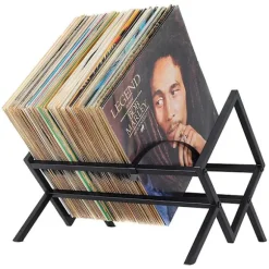 Vinylpladeopbevaring – matsort vinylpladeholder 80 til 10