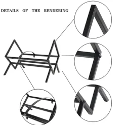 Vinylpladeopbevaring – matsort vinylpladeholder 80 til 10