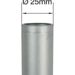 16x Gummi Fødder Møbelben Beskyttelseshætter - Mange Størrelser & Farver Tilgængelige - Perfekt til Borde & Stole 25 mm Sort! Black 25 mm