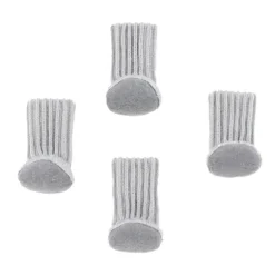 4x Møbelstrømper - Grå Grey
