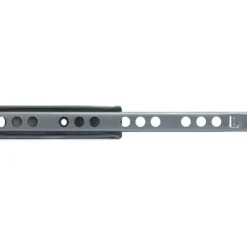 X Skuffeskinner - Skuffeskinne - 17mm X 246mm - Skuffeskinne - Glidebane - Galvaniseret Stål Delvis Udtræksskinner (1 Par)