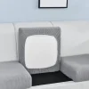 200x200cm Sort Hvid Grå Geometrisk Tern Vendbart Sengesæt