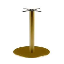 XL guld metal Rome model base til borde op til Ø 130 cm gyllene